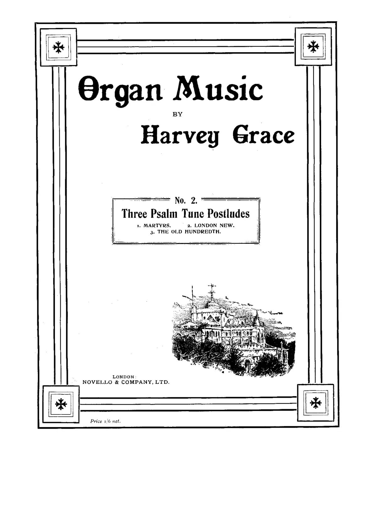 Three Psalm Tune Postludes - Page 1