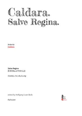 Salve Regina (D-Dl Mus.2170-D-2,2)