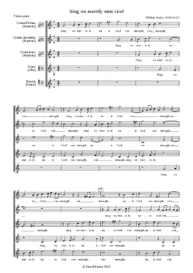 Sing we merrily unto God