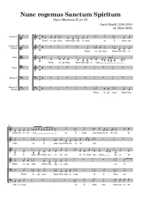 Nunc rogemus Sanctum Spiritum