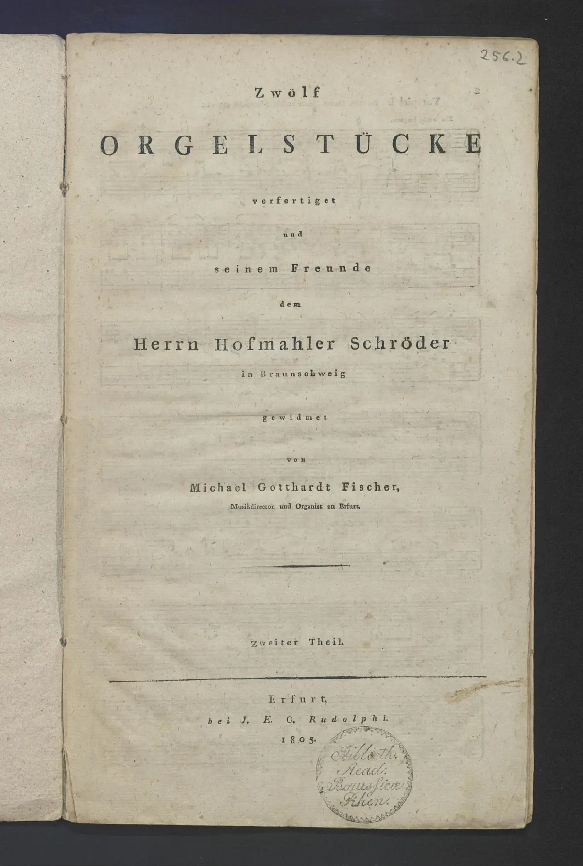 12 Orgelstücke, Book 2 - Page 1