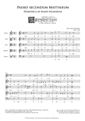 Passio secundum Matthaeus