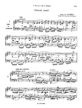 Choral varié