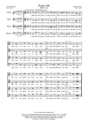 Danket dem Herren, erzeigt ihm Ehr, SWV 204