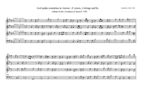 God spake sometime in visions