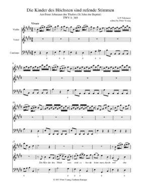 Die Kinder des Höchsten sind rufende Stimmen