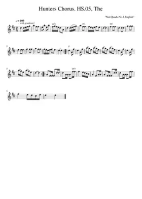 Hunters Chorus to Der Friechuzt TS.212