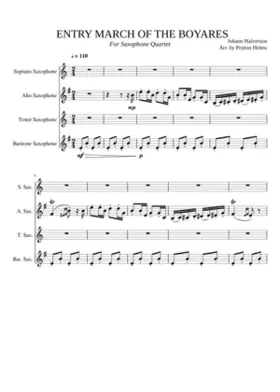 Entry March of the Boyares