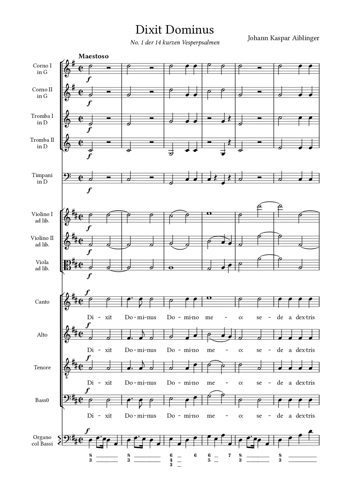 14 Vesperpsalmen - Page 1