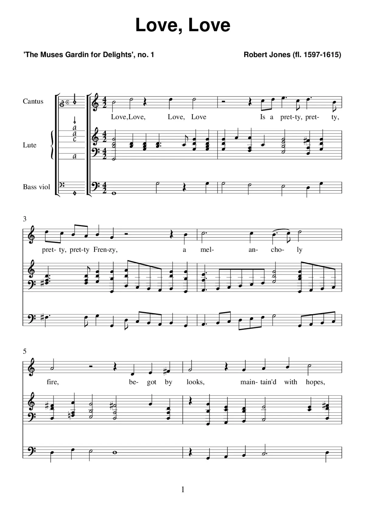 Love, love - Page 1