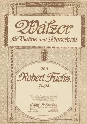 12 Waltzes for Violin and Piano