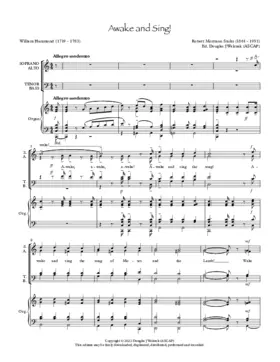 Awake, and sing