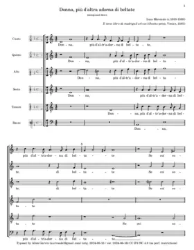 Donna, più d'altra adorna di beltate