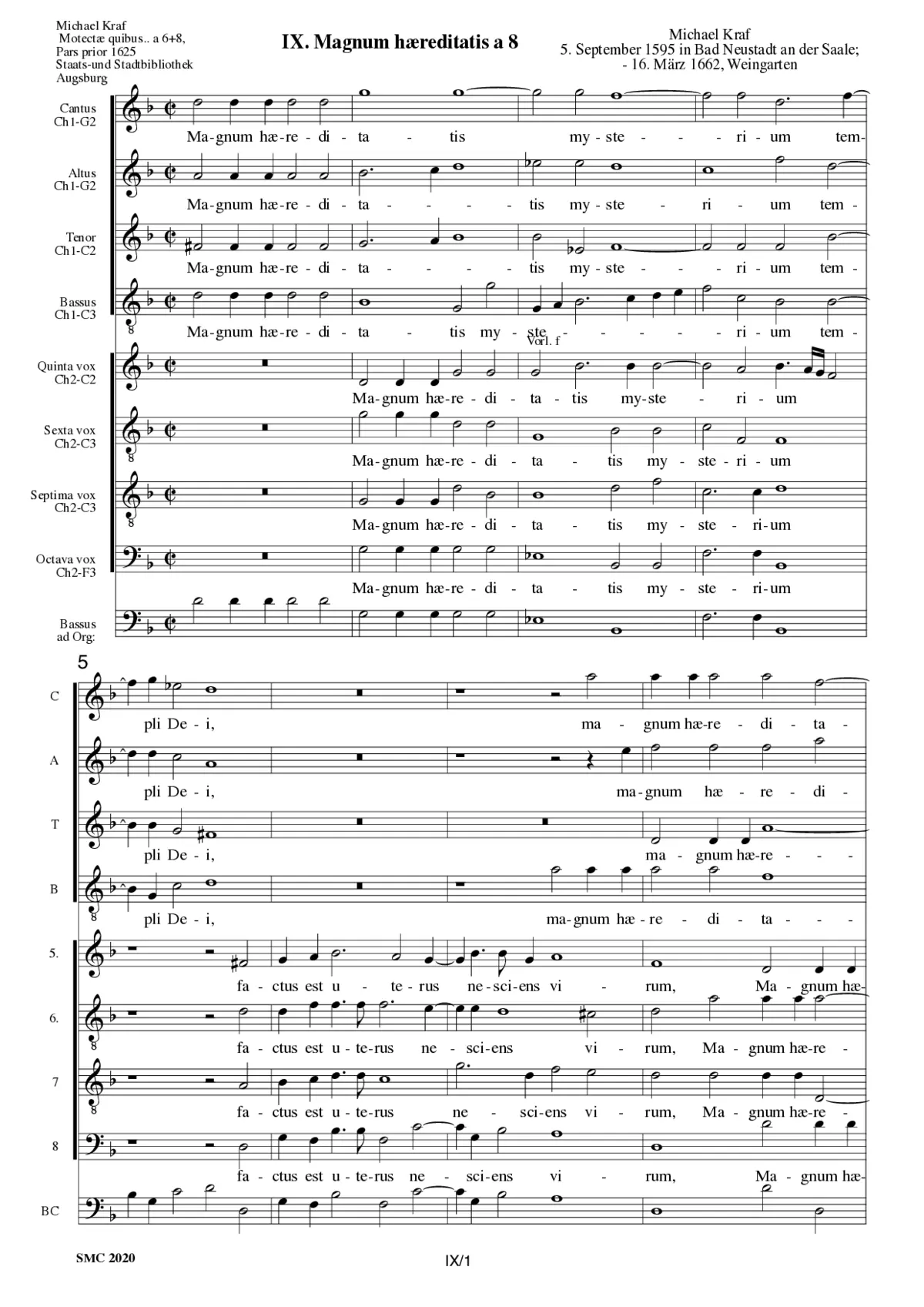 Magnum hæreditatis - Page 1