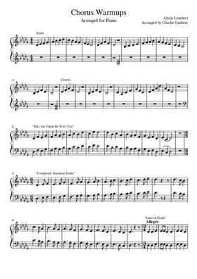 MMS Chorus Warmups