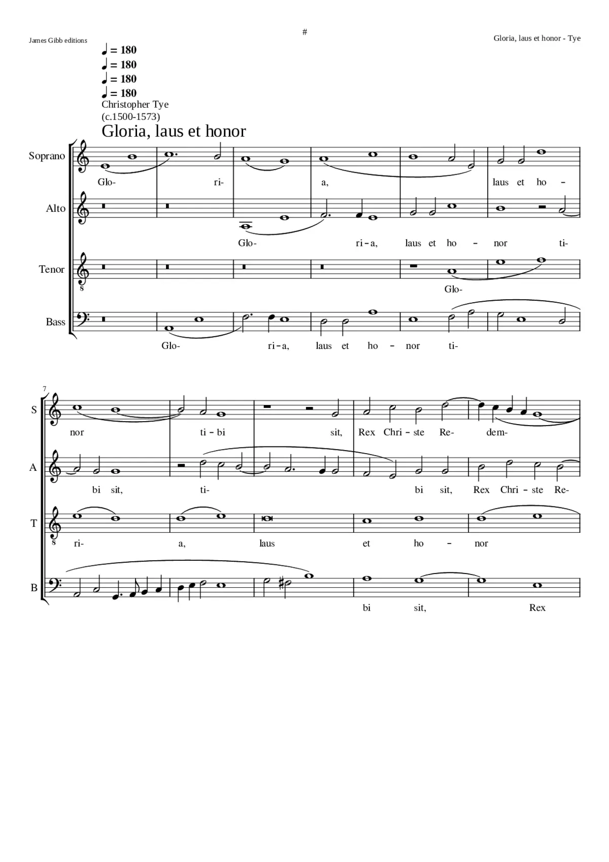 Gloria Laus - Page 1