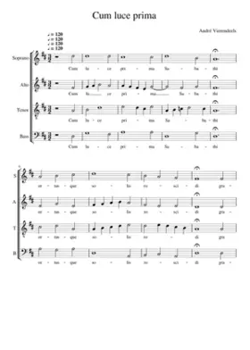 Cum luce prima Sabathi I