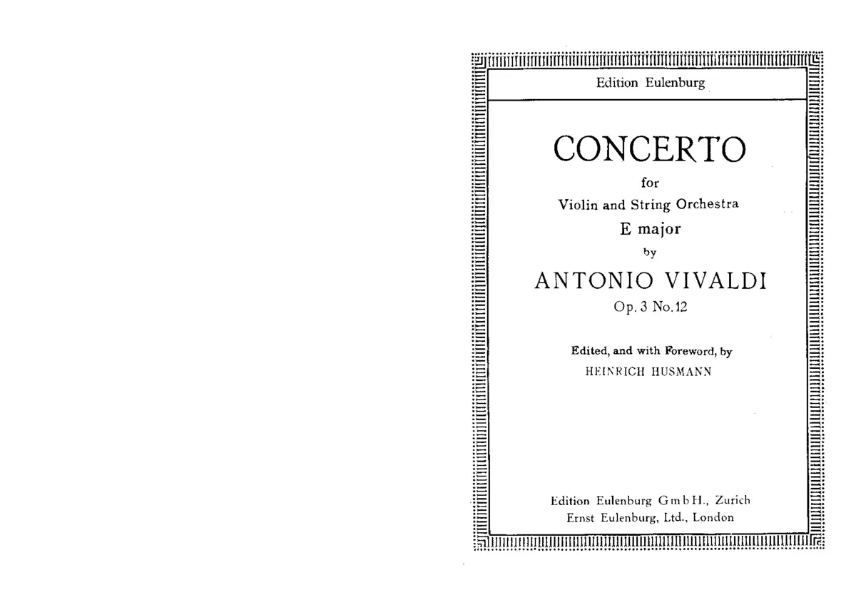 Violin Concerto - Page 1