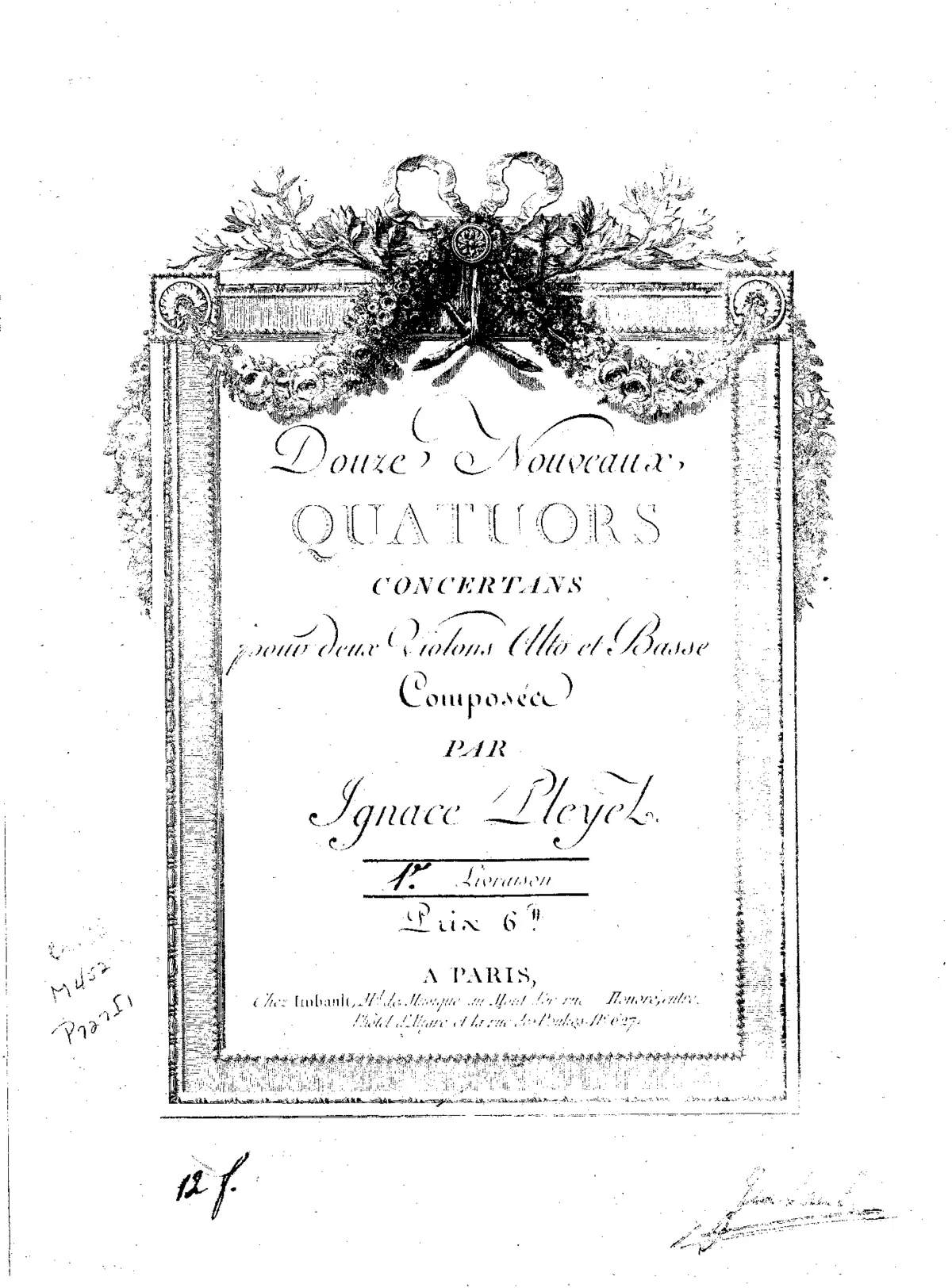 12 String Quartets - Page 1
