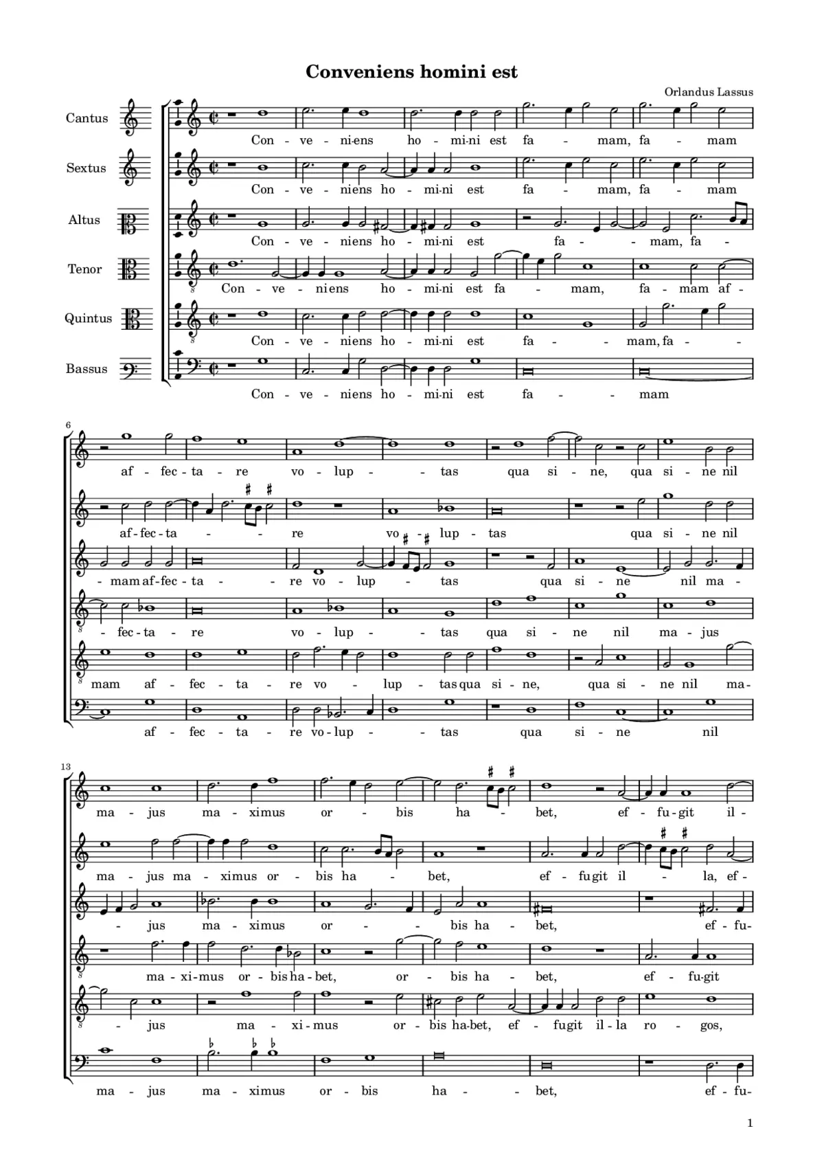 Conveniens homini est - Page 1