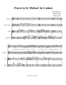 Prayer to St. Michael 1 in G minor