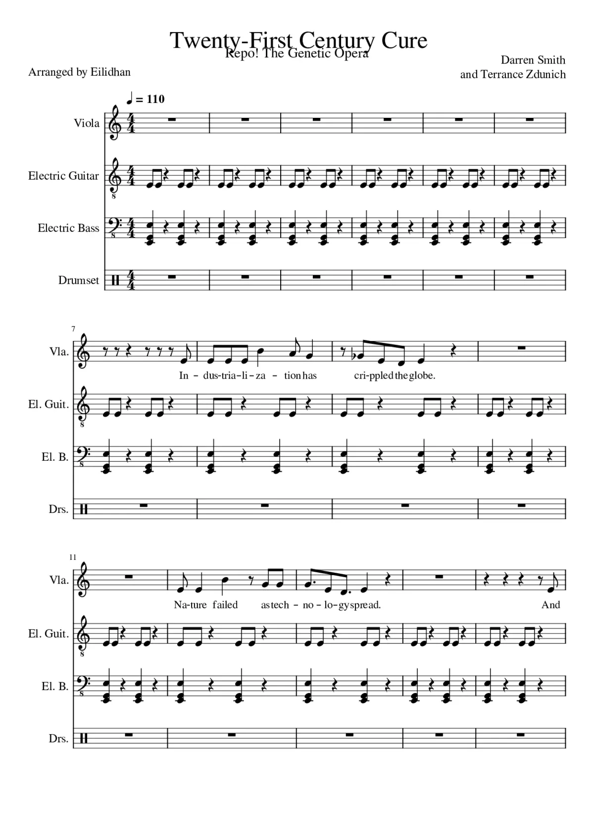 repo the genetic opera - 21st century cure - Page 1