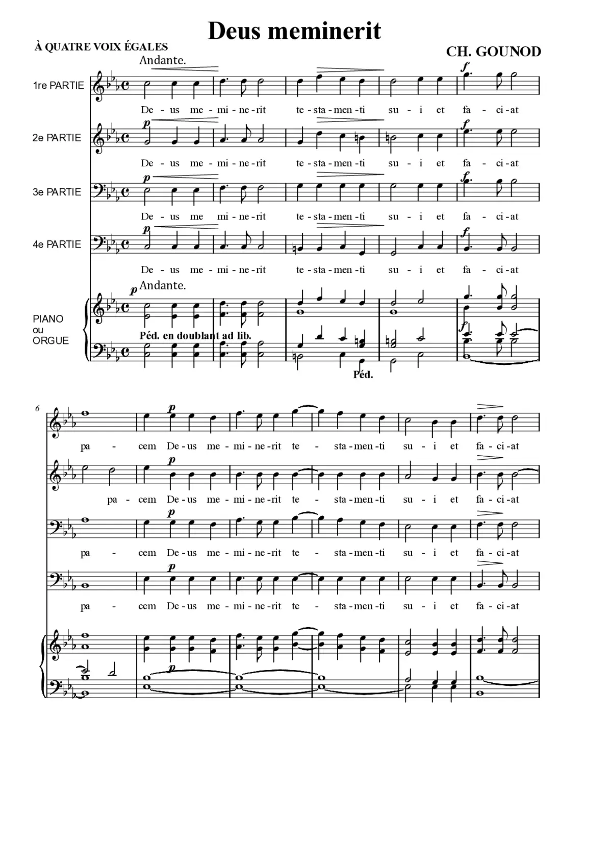 Deus meminerit, CG 122 - Page 1