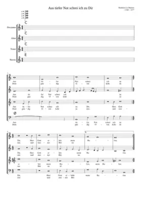 Aus tiefer Not schrei ich zu dir