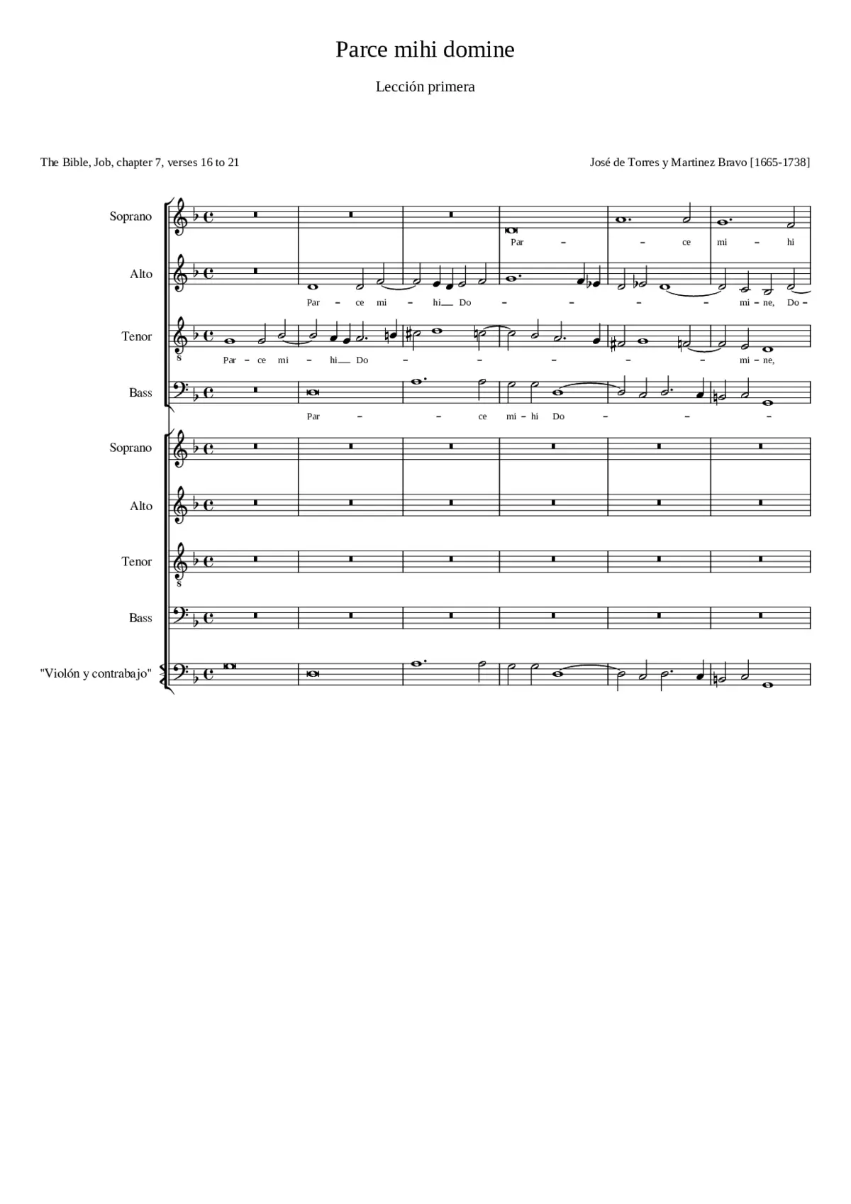 Parce mihi domine - Page 1