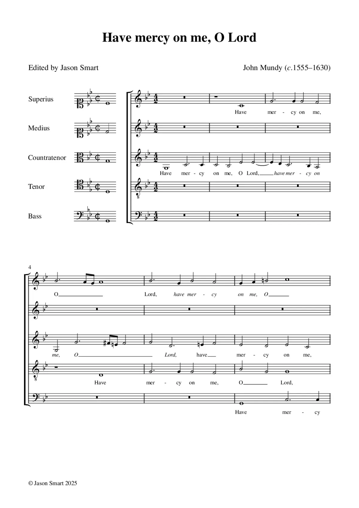 Have mercy on me, O Lord - Page 1