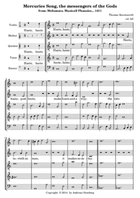 Mercuries song, the messenger of the gods