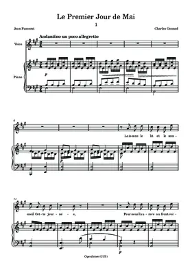 Le Premier Jour de Mai
