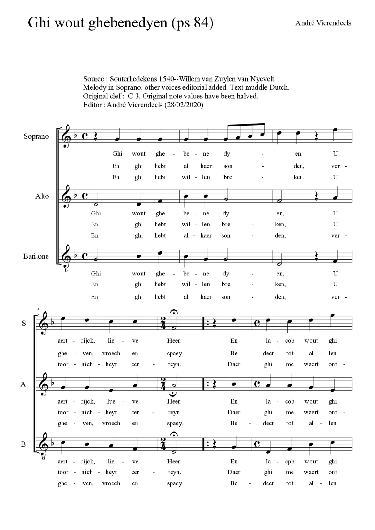 Ghi wout ghebenedyen - Page 1