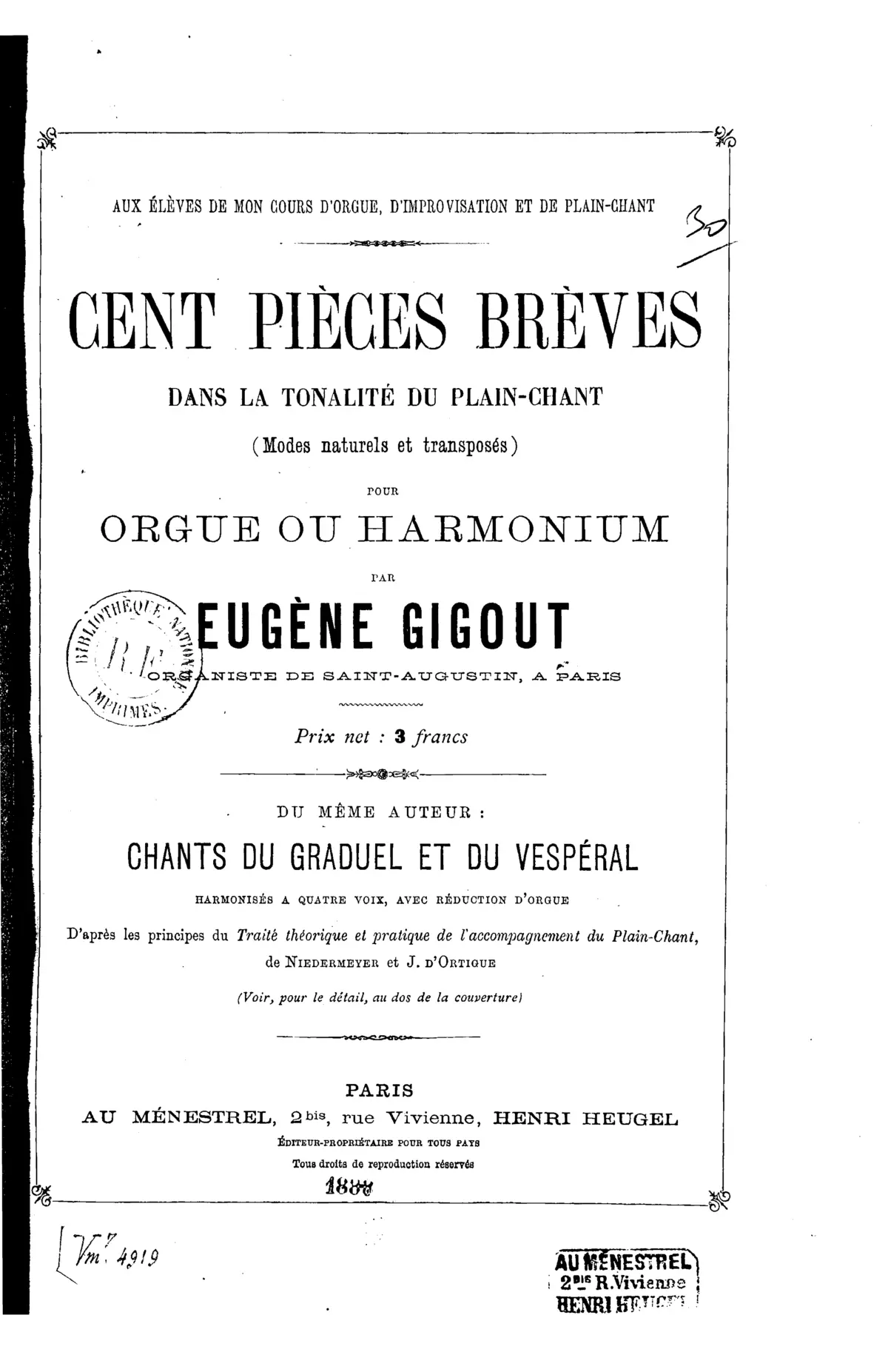 100 Pièces brèves - Page 1