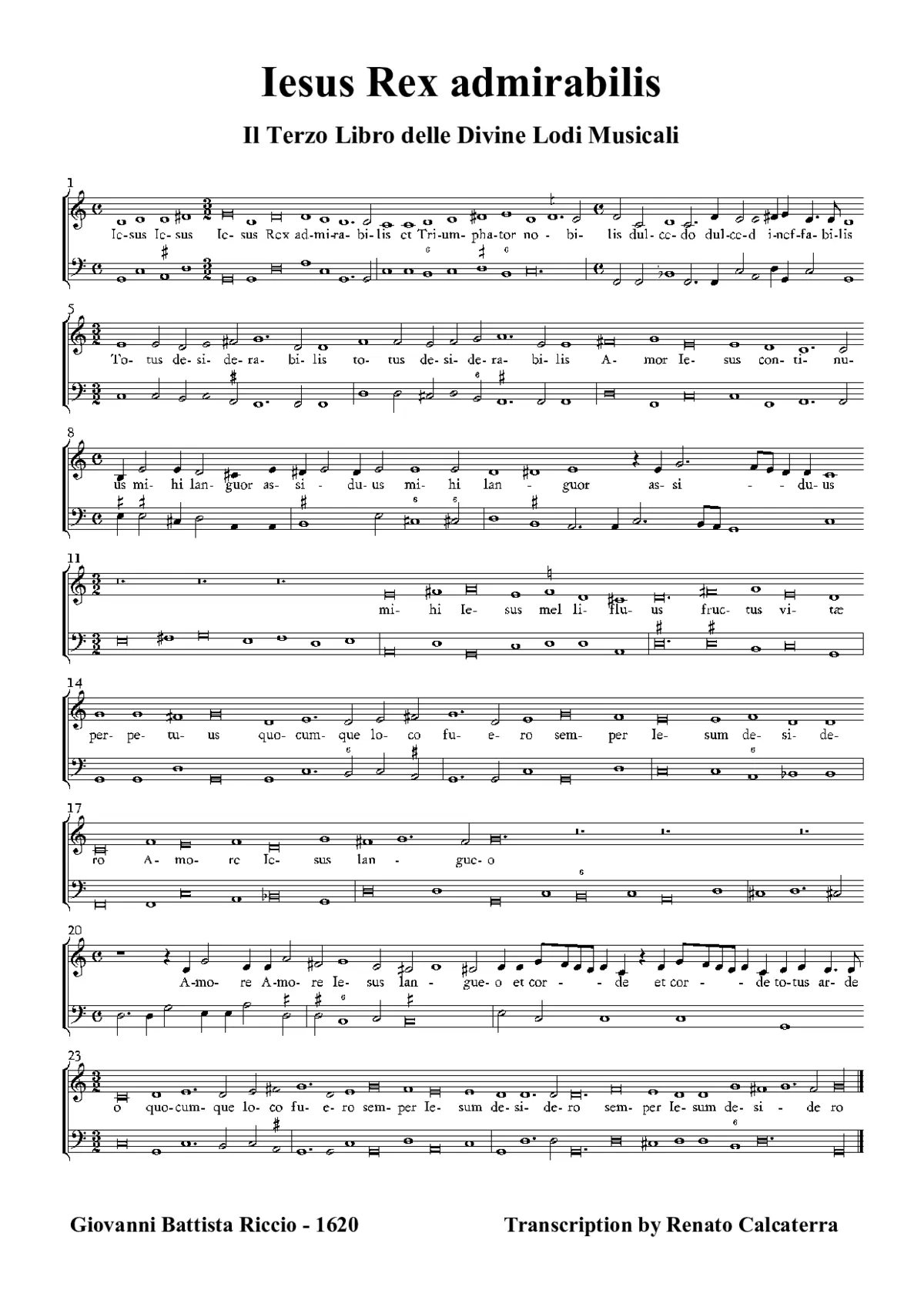Iesus Rex admirabilis - Page 1