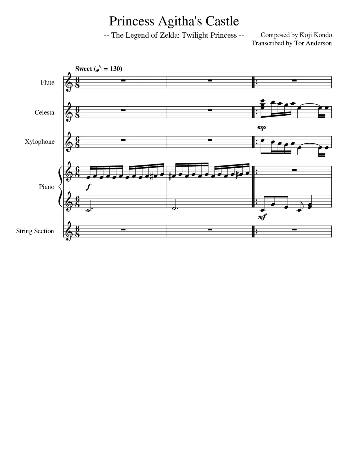 Agitha's Castle - Page 1