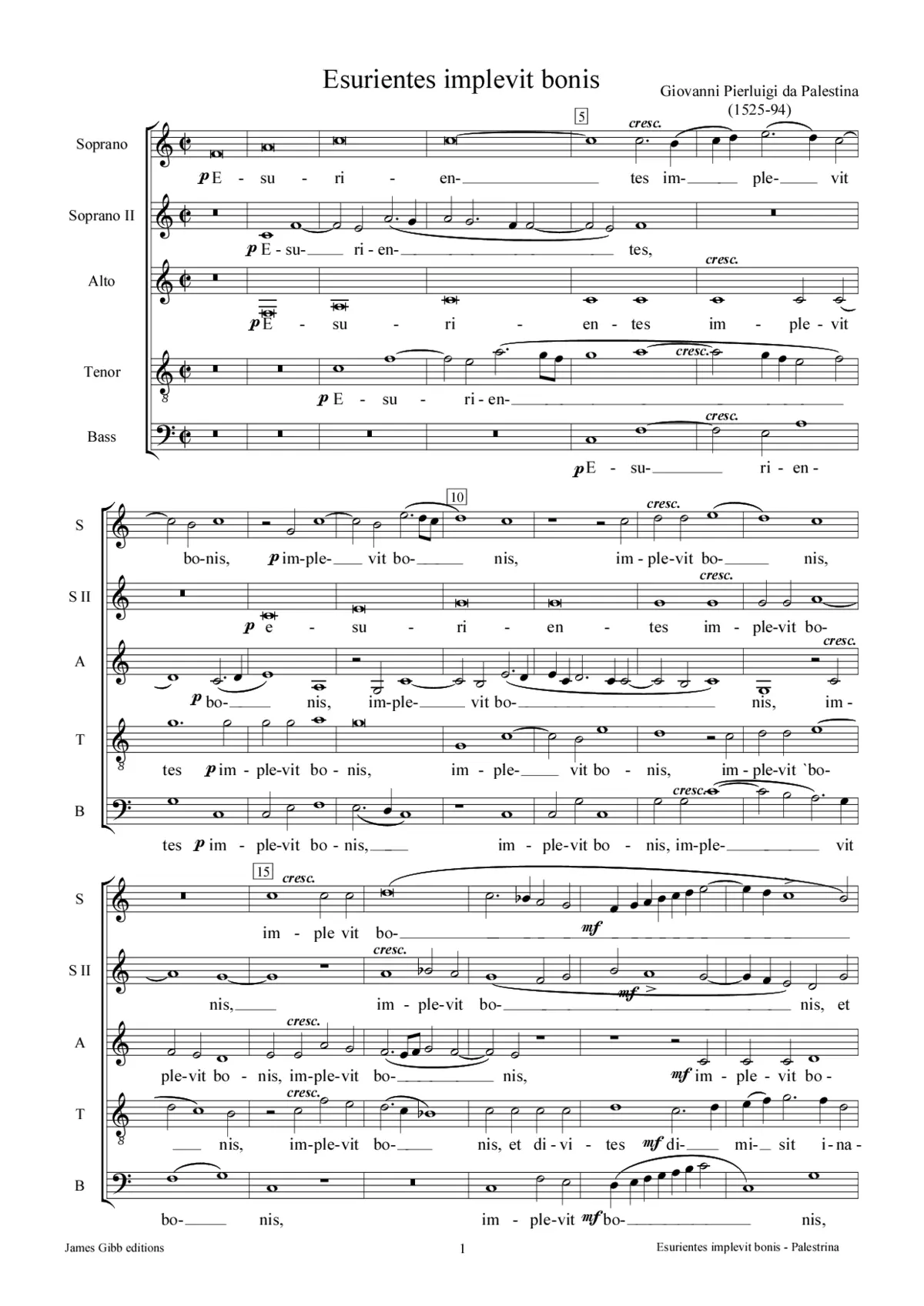 Esurientes implevit bonis - Page 1