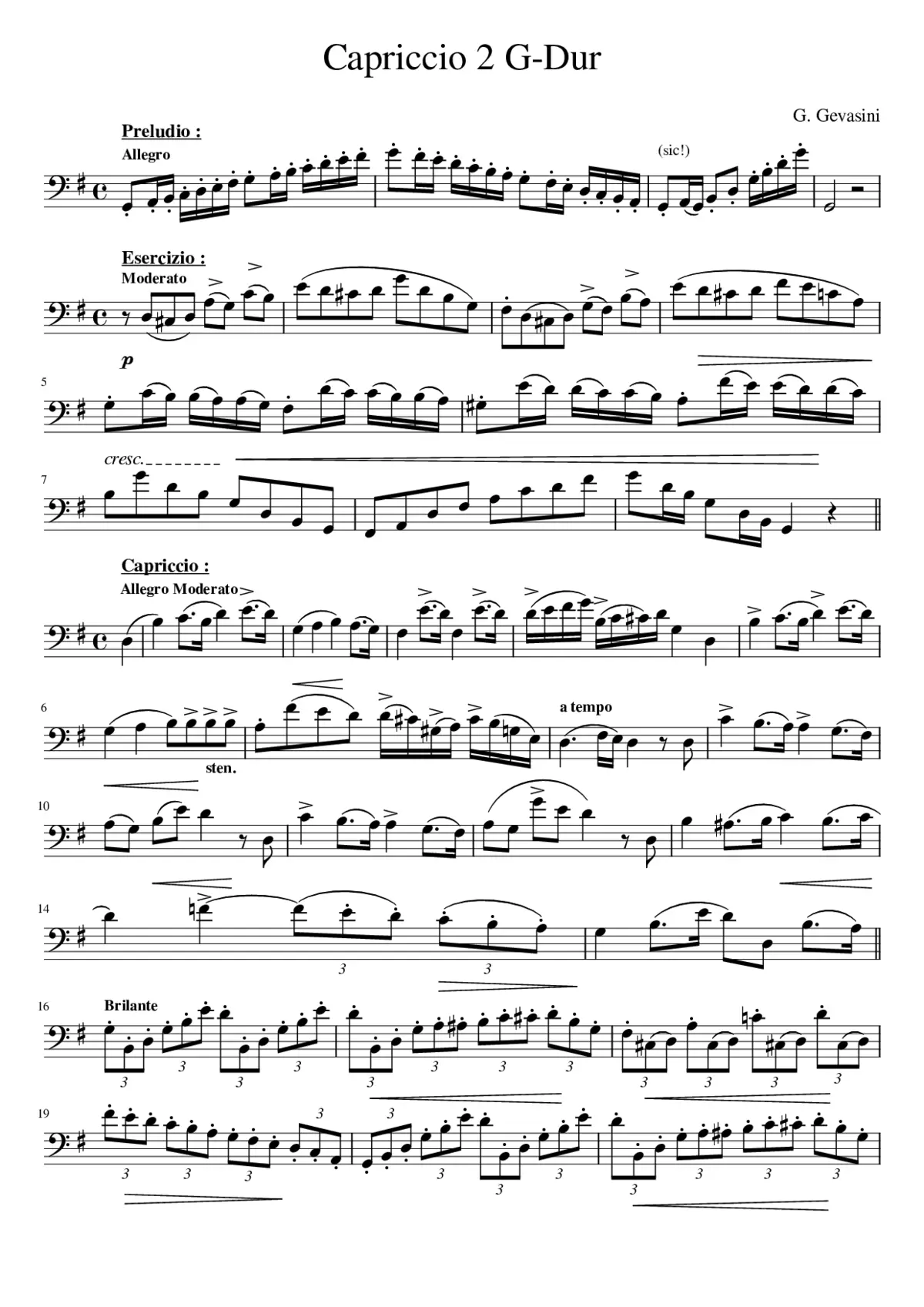 Capriccio 2 - Page 1