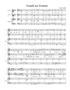 Exaudi me Domine