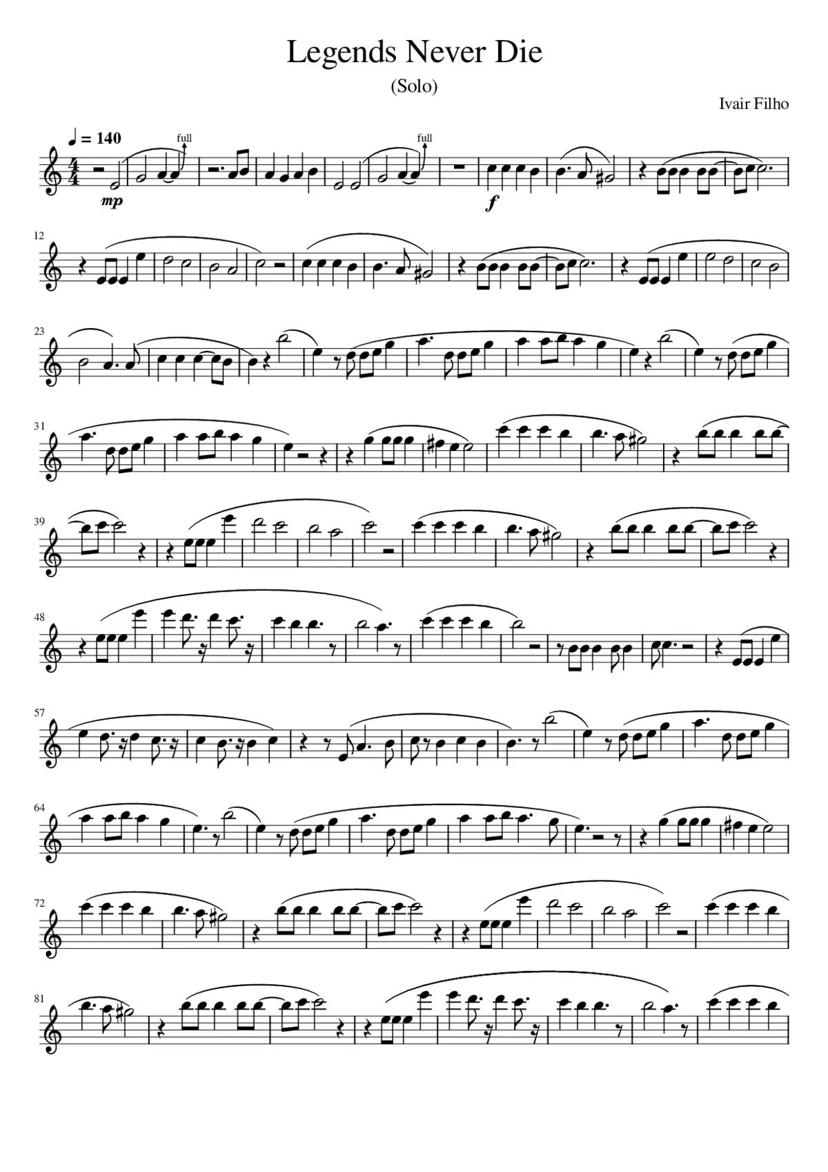 legends never die - Page 1