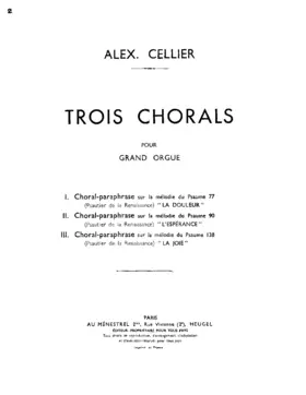 3 Choral-Paraphrases