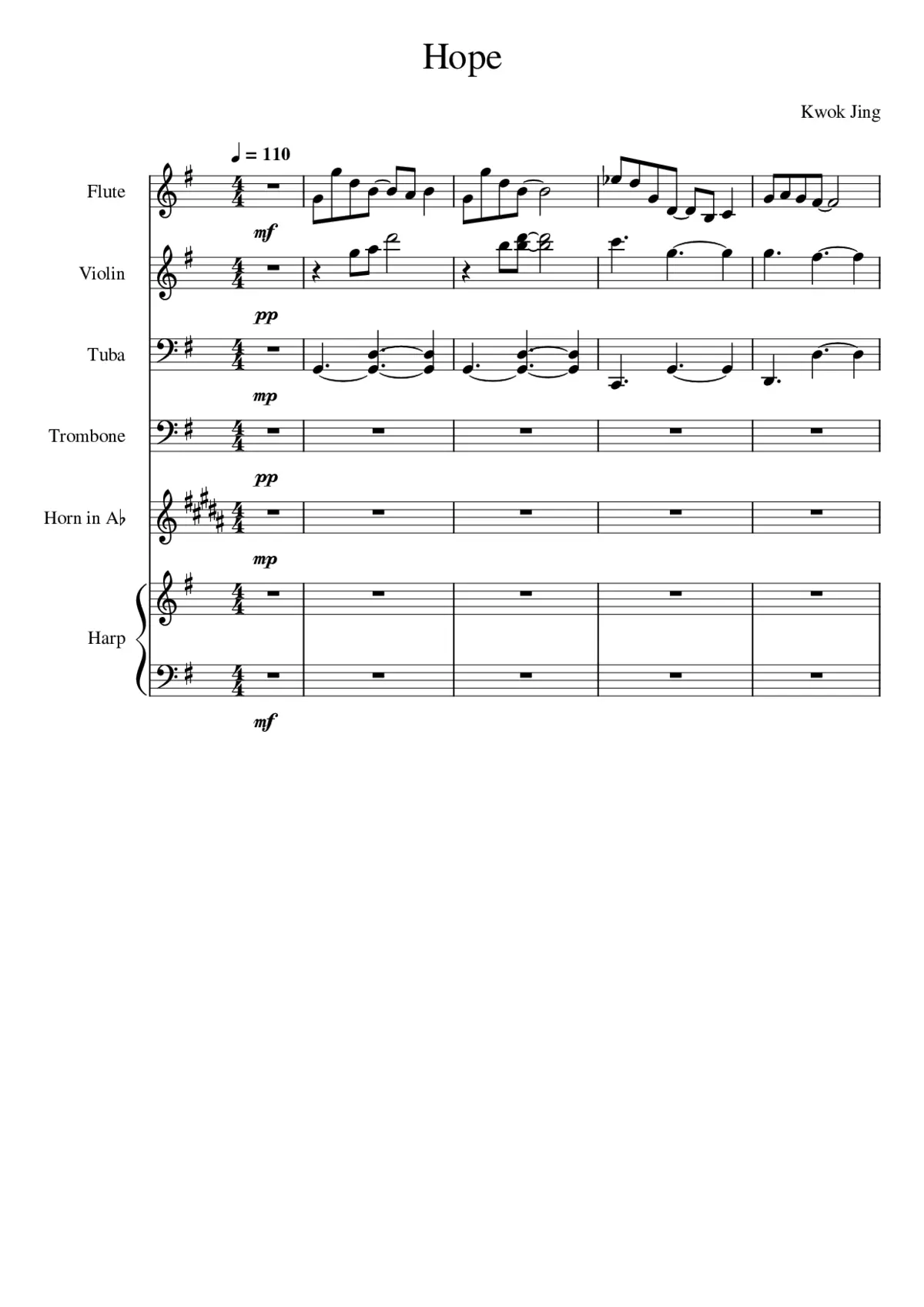 Hope / äåæåæçæ - Page 1