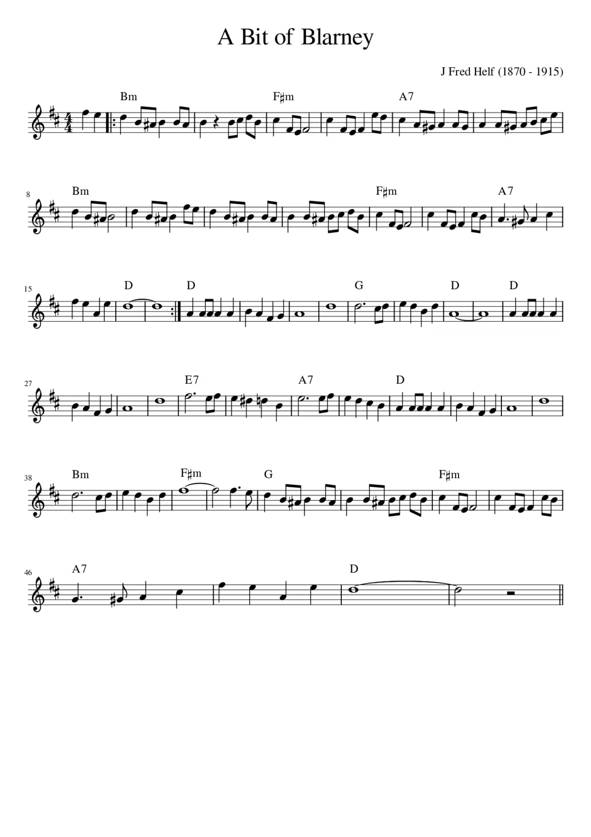 A Bit of Blarney - Page 1