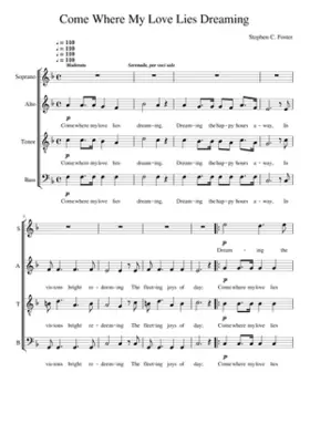 Come Where My Love Lies Dreaming