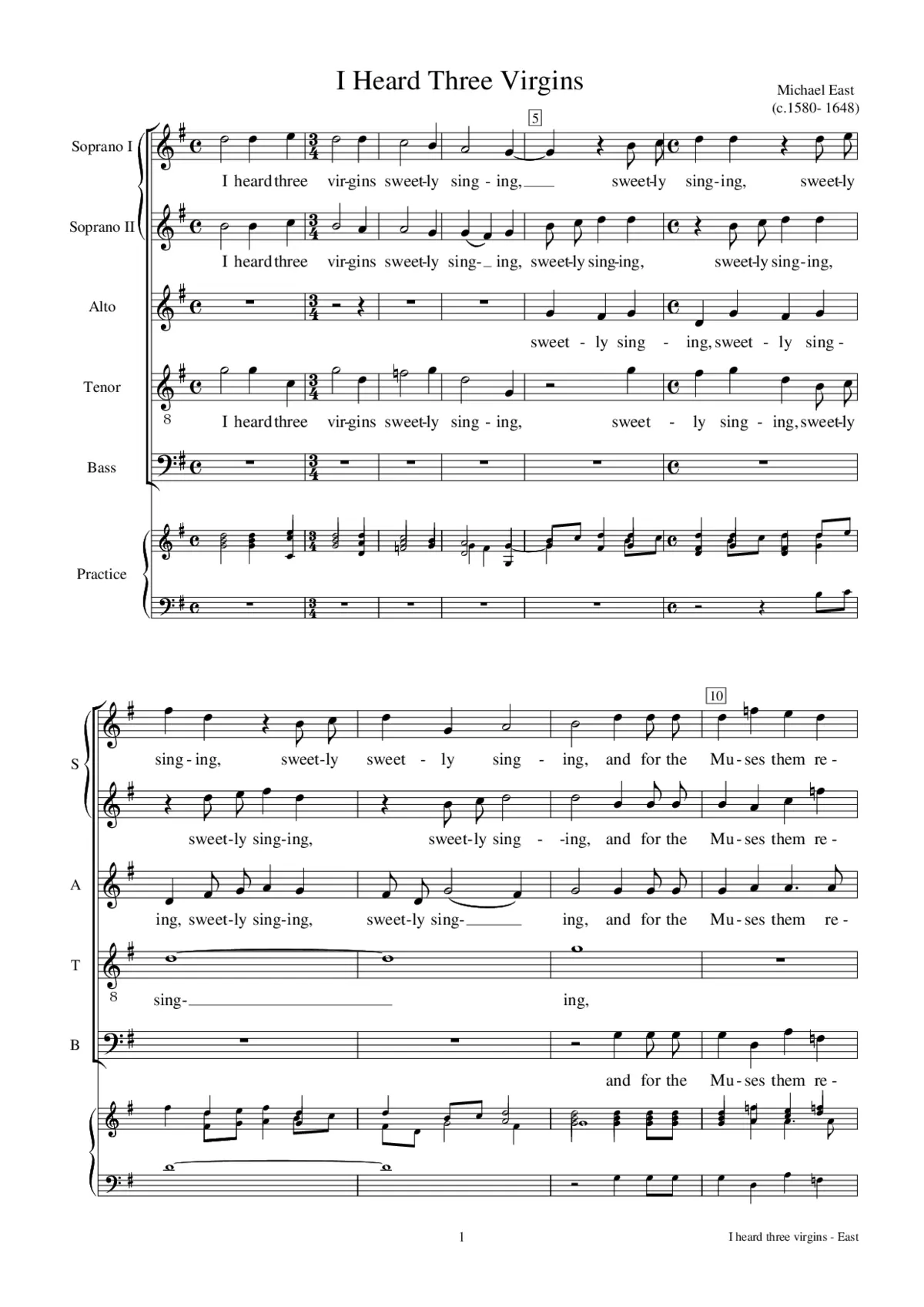 I heard three virgins - Page 1