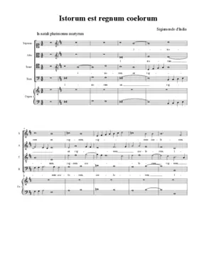 Istorum est regnum coelorum