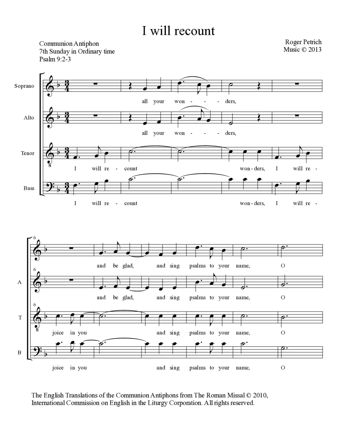 I will recount - Page 1