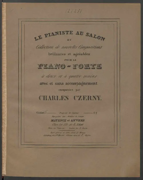 Deux Rondinos pour le piano sur les Diamans de la Couronne - Page 1