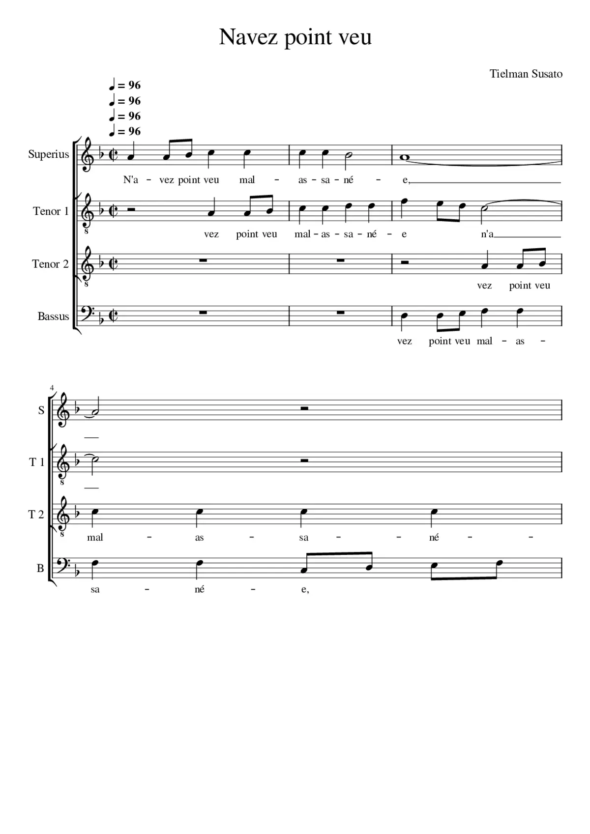 Navez point veu - Page 1