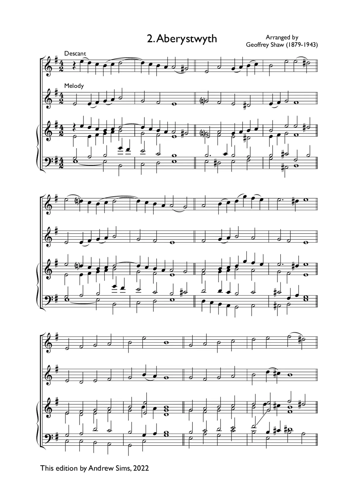 Aberystwyth - Page 1